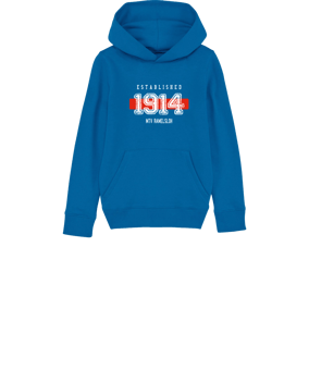 Merch Mini Cruiser 2.0 Hoody Kids Royal Blue | #established
