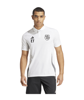adidas Tiro 24 Competition Poloshirt Weiss