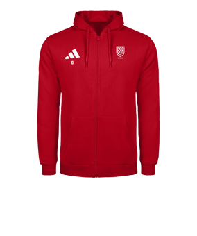 Veste à capuche Rouge en coton Entrada 26 