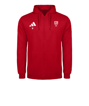 Veste à capuche Rouge en coton Entrada 26 