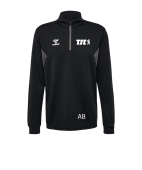 Hummel Authentic HalfZip Sweatshirt Schwarz F2001