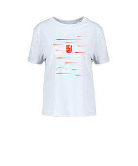 Merch Muser T-Shirt Women White | #lines