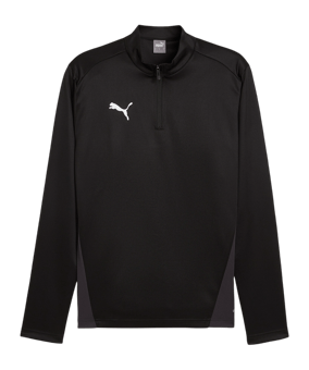 PUMA teamGOAL Training 1/4 Zip Sweatshirt F03 - schwarz