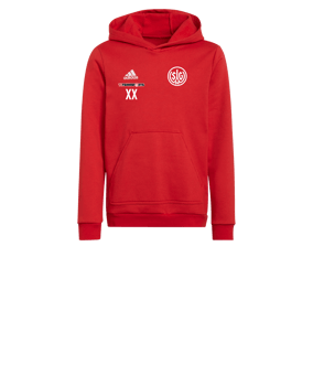 adidas Entrada 22 Hoody Kids Rot