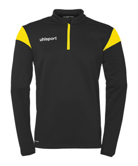 uhlsport Squad 27 1/4 Zip Top Sweatshirt Kids Schwarz F09 - schwarz