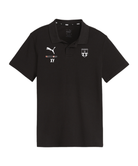 PUMA teamGOAL Casuals Poloshirt Kids Schwarz F03