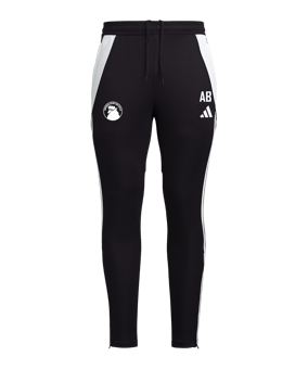 adidas Tiro 24 Trainingshose Schwarz Weiss