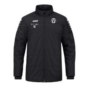 JAKO Team Coachjacke Schwarz F800