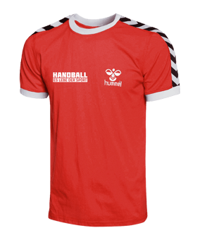 Hummel Davenport Ohne Wenn Und Laber T-Shirt Rot F3946 - rot