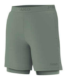JAKO Power 2in1 Short Grün F237 - gruen