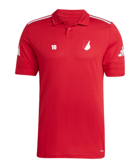 adidas Squadra 25 Polo Rot