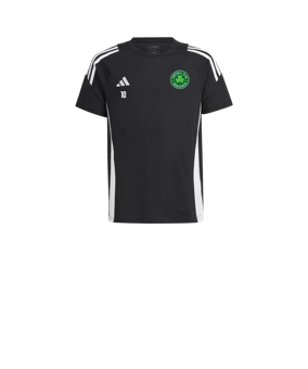 T-shirt adidas Tiro 24 enfants noir blanc 