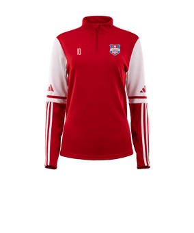 adidas Squadra 25 HalfZip Sweatshirt Damen Rot