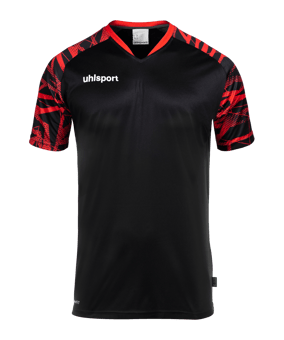 uhlsport Goal 25 Hyperred Trikot Schwarz Rot F08 - schwarz