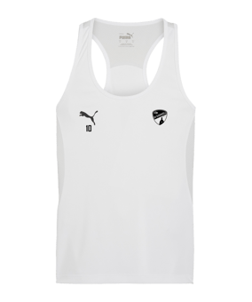 PUMA teamGOAL Tanktop Damen Weiss F04