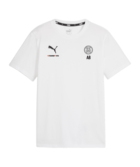 PUMA teamGOAL Casuals T-Shirt Kids Weiss F04
