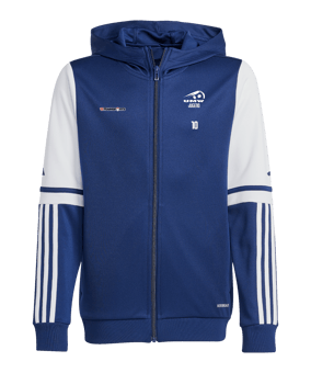 adidas Squadra 25 Kapuzenjacke Kids Blau