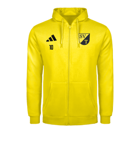 adidas Entrada 26 Kapuzenjacke Gelb