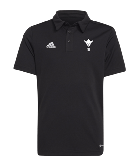 Polo enfant adidas Entrada 22 Noir 