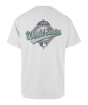 '47 Brand New York Yankees MLB New York Yankees Backer 47 ECHO T-Shirt Weiß - weiss