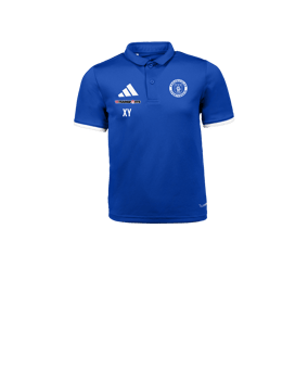 adidas Entrada 26 Polo Kids Blau