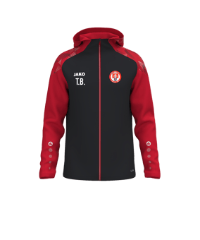 JAKO Sonic Kapuzenjacke Schwarz F812