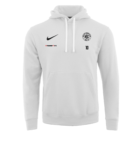 Nike Park 20 Fleece Hoody Weiss Grau F101
