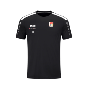 JAKO Power Trikot Schwarz Weiss F800
