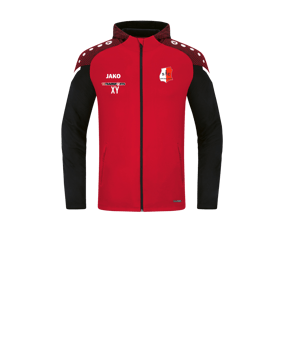 JAKO Performance Kapuzenjacke Kids Rot F101