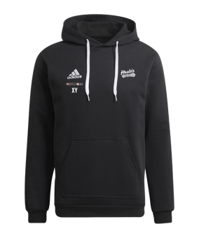 adidas Entrada 22 Hoody Schwarz