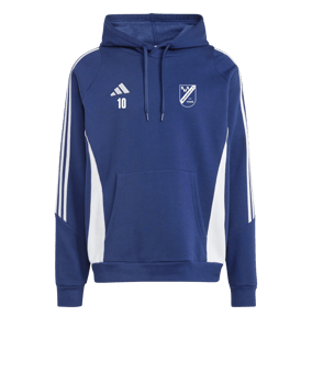 adidas Tiro 24 Hoody Blau Weiss