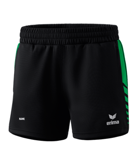 Erima Six Wings Worker Short Damen Schwarz