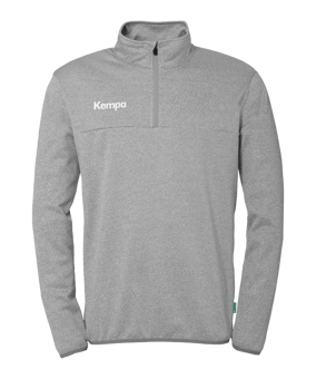 Kempa 1/4 Zip Sweatshirt Grau F31 - grau