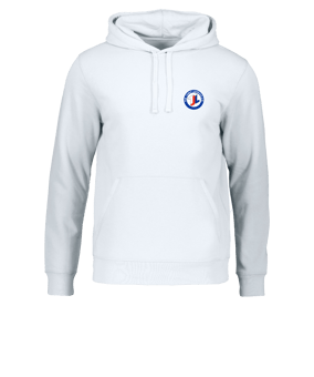 Merch Drummer 2.0 Hoody White | #justlogo4c
