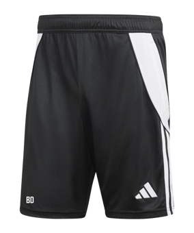 adidas Tiro 24 Trainingsshort Schwarz Weiss