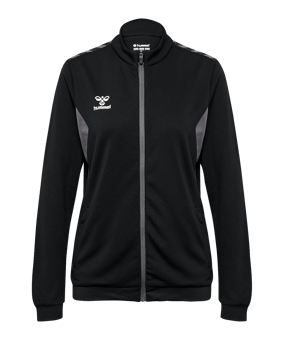 Hummel hmlAUTHENTIC PL Trainingsjacke Damen Schwarz F2001 - schwarz