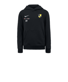 Nike Park 20 Fleece Hoody Kids Schwarz Weiss F010