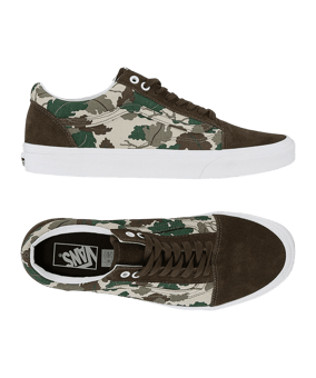 Vans Old Skool Sneaker Damen Braun - braun