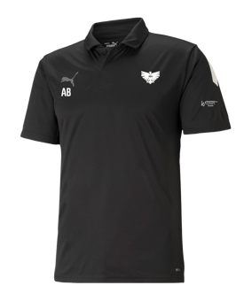 PUMA teamLIGA Sideline Polo Schwarz F03