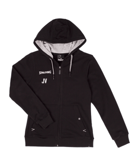 Spalding Jas met capuchon Dames Zwart 