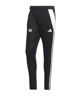 adidas Tiro 24 Trainingshose Slim Schwarz Weiss