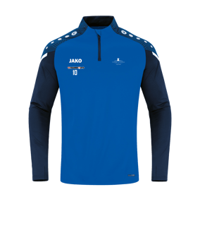 JAKO Performance Ziptop Blau Blau F403