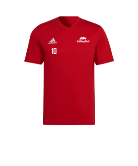 adidas Entrada 22 T-Shirt Rot