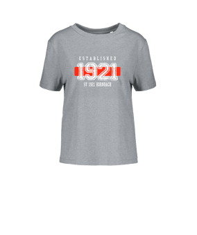 Merch Muser T-Shirt Women Heather Grey | #established