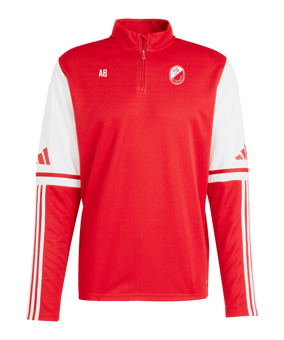 adidas Squadra 25 HalfZip Sweatshirt Rot