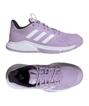 adidas Court Flight Damen Lila - lila
