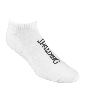 Spalding Low Cut Paar Socken Weiß - weiss