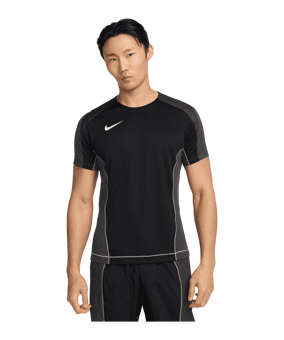 Nike Strike Plus Trainingshirt Schwarz F010 - schwarz