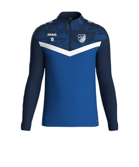 JAKO Iconic HalfZip Sweatshirt Blau F403