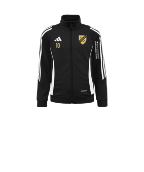 adidas Tiro 24 Trainingsjacke Kids Schwarz Weiss